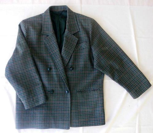 Geruit jasje voor DAMES Maat 46, Kleding | Dames, Jassen | Zomer, Gedragen, Maat 46/48 (XL) of groter, Overige kleuren, Ophalen of Verzenden