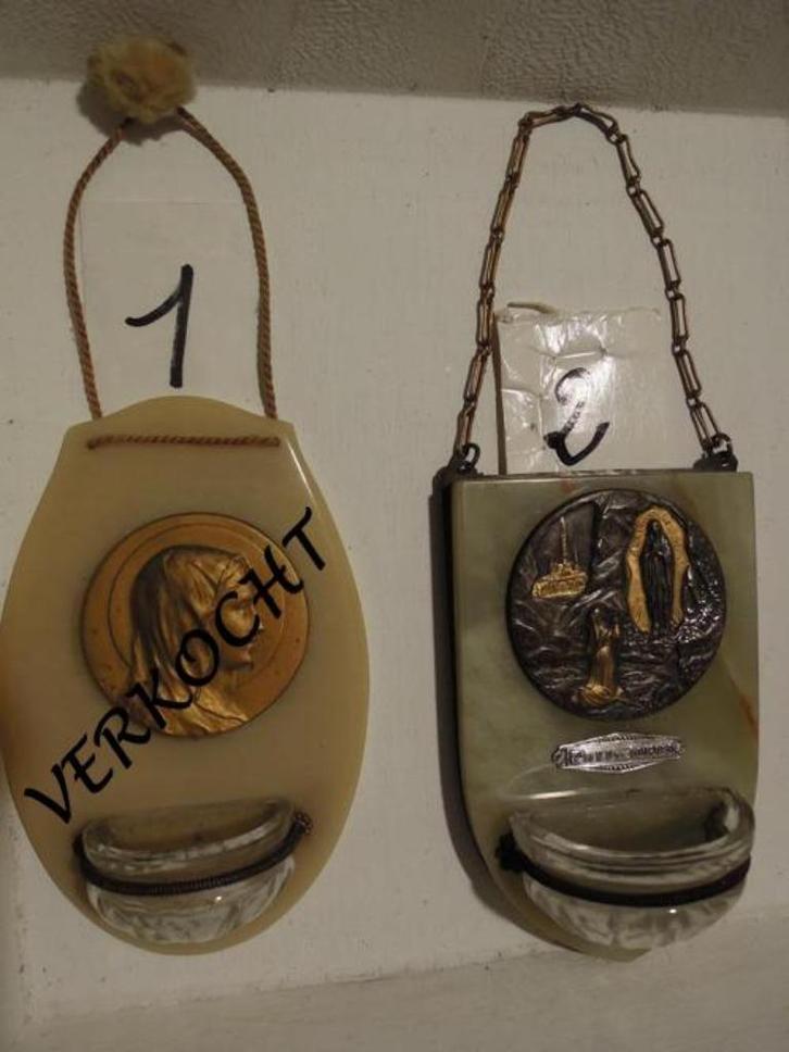 wijwatervat religieuze voorwerpen antiek brocante, Antiek en Kunst, Antiek | Religieuze voorwerpen, Ophalen of Verzenden