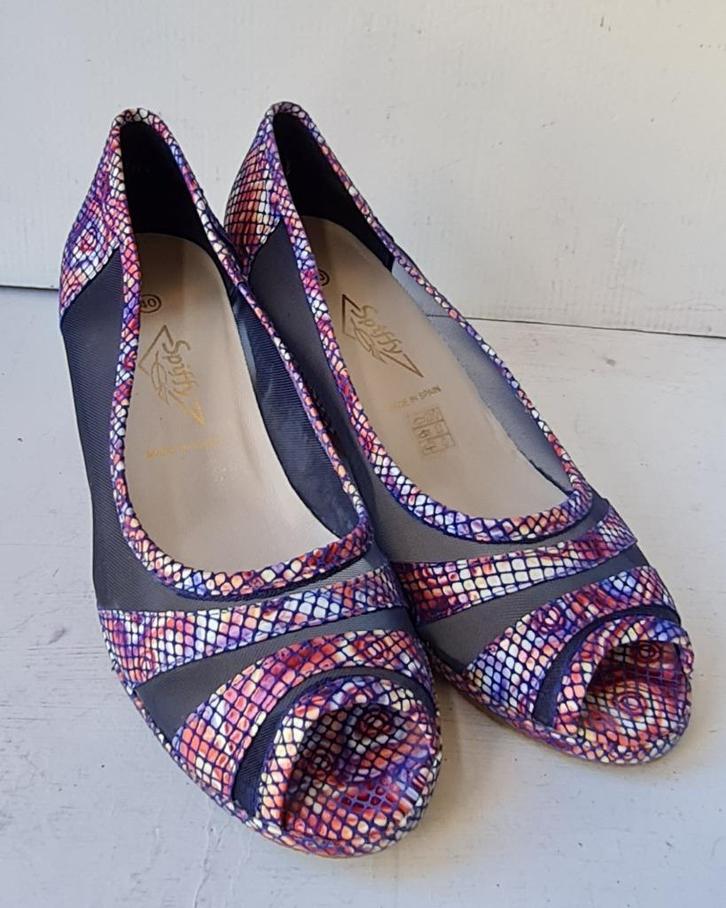 Spiffy Marino Net comfort ladies feestschoen M 40, Kleding | Dames, Schoenen, Zo goed als nieuw, Sandalen of Muiltjes, Overige kleuren