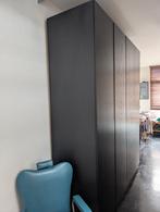 Ikea PAX kast / Antraciet, Ophalen, 100 tot 150 cm, 200 cm of meer, Met hangruimte