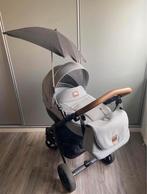 Quax Avenue Chevron Grey kinderwagen 3 in 1 + isofix basis, Kinderen en Baby's, Kinderwagens en Combinaties, Ophalen, Zo goed als nieuw
