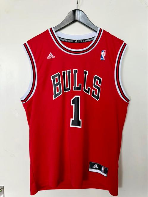 Chicago Bulls Derrick Rose #1 Adidas Jersey, Sport en Fitness, Basketbal, Zo goed als nieuw, Ophalen of Verzenden