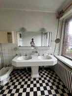 Porselein lavabo, Ophalen, Gebruikt, 75 cm of meer, 150 tot 200 cm