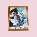 Vintage Edward Scissorhands Originele Film Poster Tim Burton, Met lijst, Ophalen of Verzenden, A1 t/m A3, Film en Tv