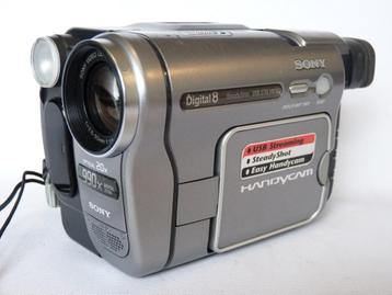 Sony DCR-TRV270E Digital 8, batterie, chargeur, numérique un, Enlèvement ou Envoi, Caméra, Utilisé, 8 à 20x