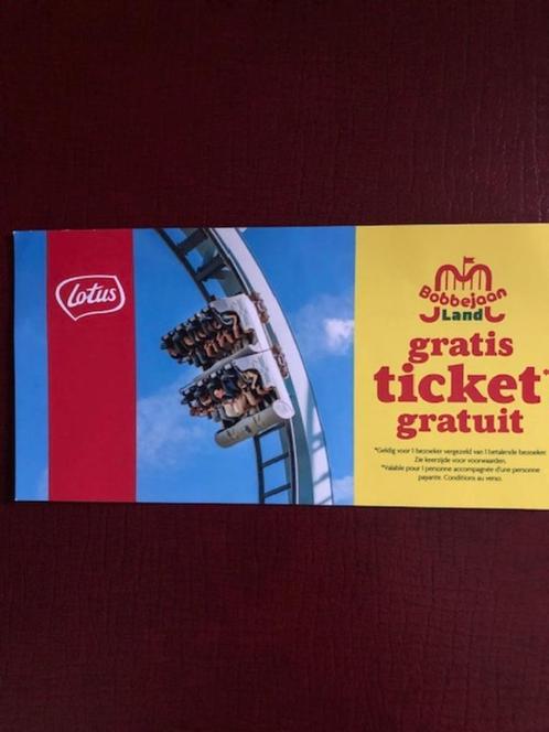 kortingsticket bobbejaanland, Tickets en Kaartjes, Recreatie | Pretparken en Attractieparken, Twee personen, Kortingskaart