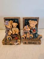 Mooie boekensteunen beren, Teddies te koop in Balen, Ophalen of Verzenden, Zo goed als nieuw, Beeldje, Cherished Teddies