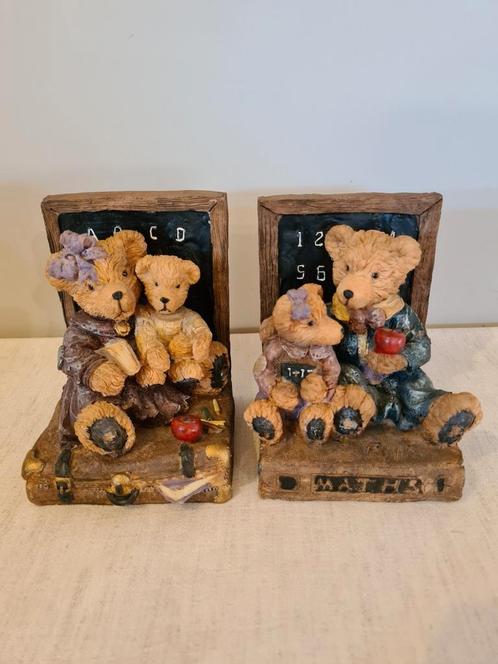 Mooie boekensteunen beren, Teddies te koop in Balen, Verzamelen, Beren en Cherished Teddies, Zo goed als nieuw, Beeldje, Cherished Teddies