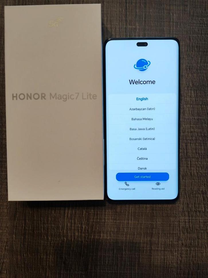 Honor magic 7 lite gekocht 20 /06/2025 in perfecte staat, Telecommunicatie, Mobiele telefoons | Hoesjes en Screenprotectors | Overige merken