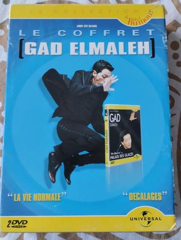 Doos met 2 dvd's van GAD ELMALEH beschikbaar voor biedingen