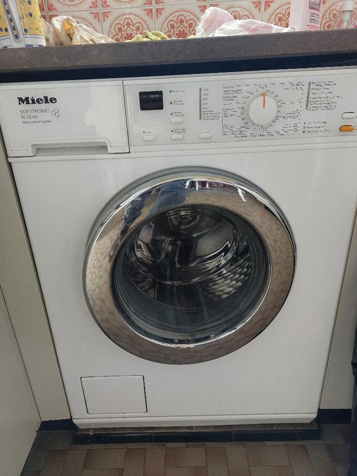 Miele wasmachine  w3240 6 kg prima staat, Electroménager, Lave-linge, Utilisé, Chargeur frontal, 85 à 90 cm, 1200 à 1600 tours