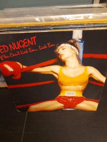 lp - ted nugent - if you can't lick em ..lick 'em - vak 8 beschikbaar voor biedingen