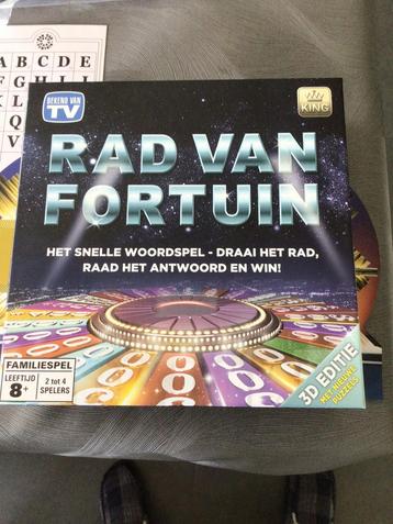 Rad van fortuin gezelschapsspel beschikbaar voor biedingen