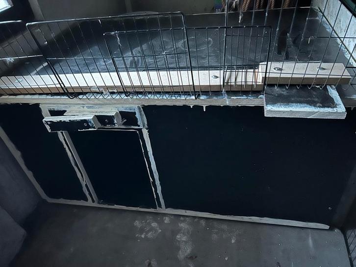 Konijnenhok, Dieren en Toebehoren, Knaagdieren en Konijnen | Hokken en Kooien, Zo goed als nieuw, Hok, Minder dan 60 cm, 110 cm of meer