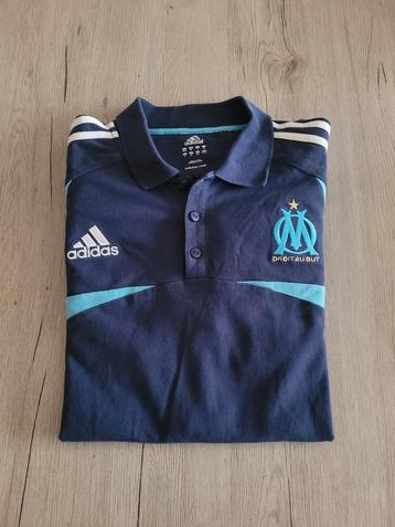 Olympique de Marseille retro polo met lange mouwen beschikbaar voor biedingen
