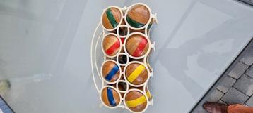 petank ballen 1952 in goede staat nog in originele  verpakki beschikbaar voor biedingen