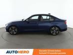 BMW 3 Serie 318 318d Sport Line Shadow (bj 2019, automaat), Auto's, Automaat, 4 deurs, Blauw, Leder
