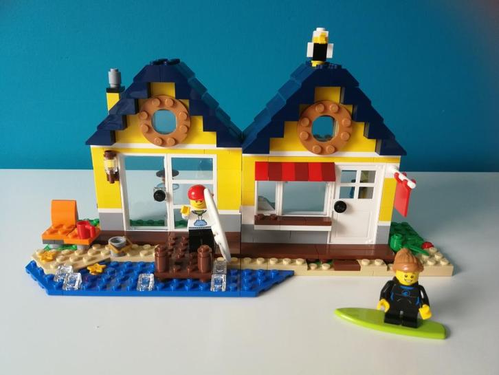 Lego Creator 31035 'Strandhut', Enfants & Bébés, Jouets | Duplo & Lego, Comme neuf, Lego, Ensemble complet, Enlèvement ou Envoi