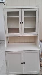 Vitrinekast, Huis en Inrichting, Kasten | Vitrinekasten, Ophalen, 100 tot 150 cm, 50 tot 75 cm, Gebruikt