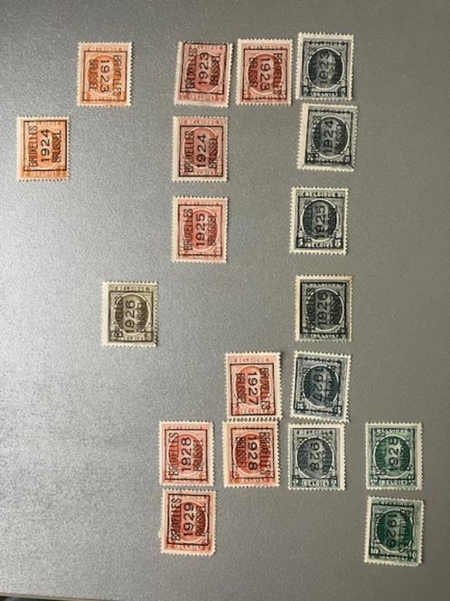 Belgische postzegels - pre - preo - voorafgestempeld, Timbres & Monnaies, Timbres | Europe | Belgique, Affranchi, Timbre-poste