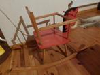 Fauteuil à bascule pour enfant en bois, Enlèvement, Comme neuf