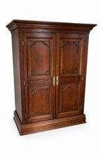 Armoire 2 pièces en chêne massif - Style classique - Très ro, Antiquités & Art, Enlèvement