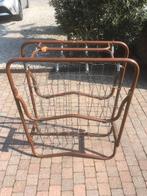 Lit d'appoint pliant, Comme neuf, Brun, Métal, 190 cm ou moins