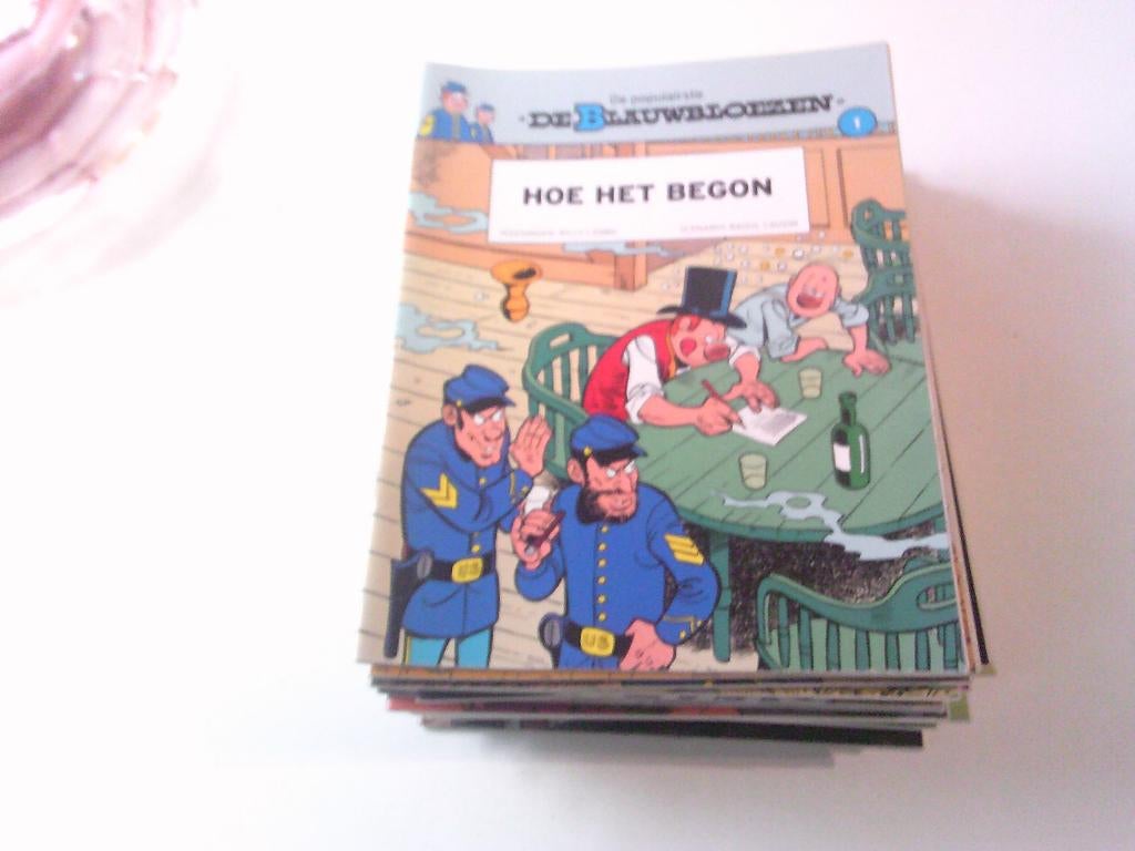 30 boeken  blauwbloezen van nr 1 tot nr 30 nieuw, Meerdere stripboeken, Ophalen, Nieuw