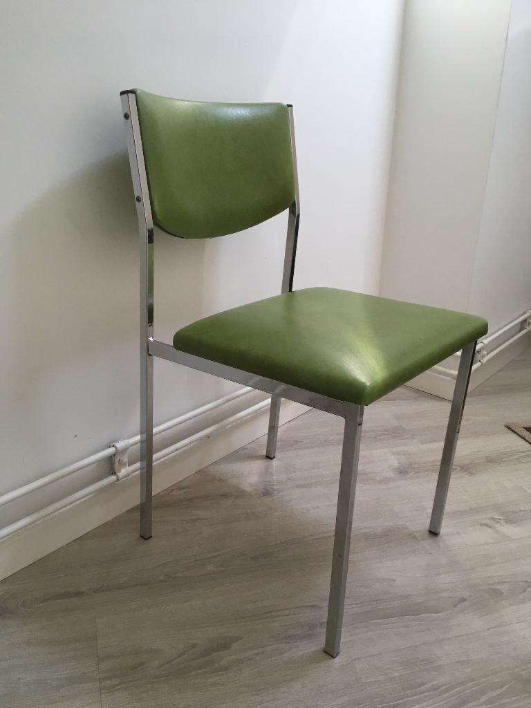 Retro stoel, Ophalen, Gebruikt