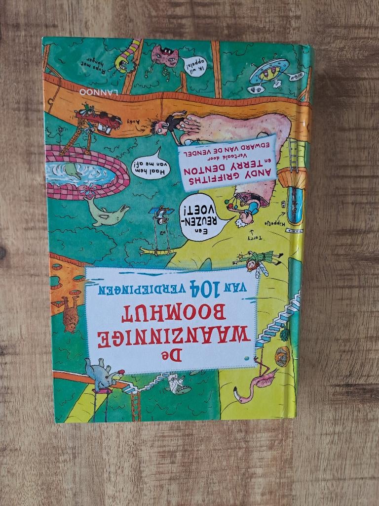 Boek de waanzinnige boomhut, Ophalen, Zo goed als nieuw, Andy Griffiths; Terry Denton