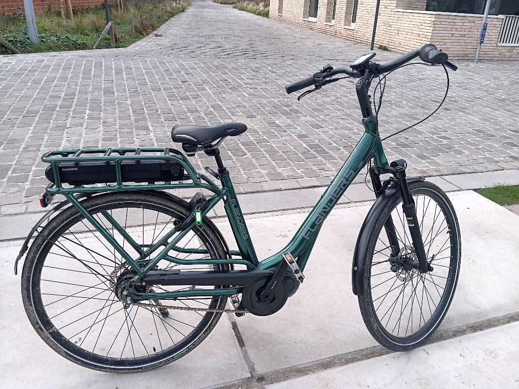 electrische fiets Flanders Touring Comfort Premium E6100, Vélos & Vélomoteurs, Vélos | Femmes | Vélos pour femme, Comme neuf, Enlèvement