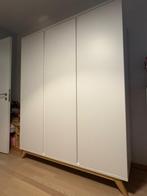 Garde robe 3 portes Vastiau Godeau blanc laqué, Maison & Meubles, Avec porte(s), 150 à 200 cm, Utilisé, Autres essences de bois