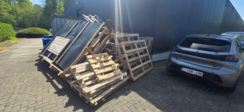 pallet hout, Doe-het-zelf en Bouw, Ophalen, Gebruikt, Overige houtsoorten, Pallet