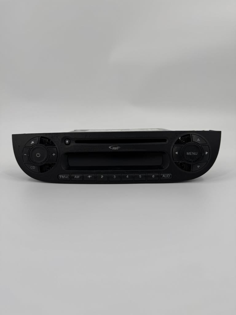 Originele Fiat 500 Autoradio CD/MP3 Blaupunkt (7354524860), Auto diversen, Autoradio's, Gebruikt, Ophalen of Verzenden