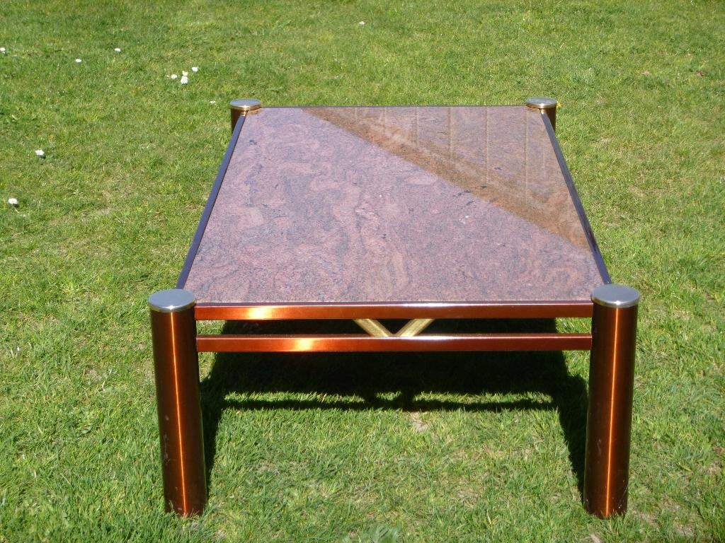 Salontafel, Ophalen, Overige materialen, 50 tot 75 cm, Transparant