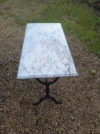 marmeren bistrotafel, Tuin en Terras, Tuintafels, Ophalen, Zo goed als nieuw