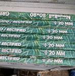 Te koop restant hoogwaardige keramische tegels 80x 80X 2, Doe-het-zelf en Bouw, Ophalen, 60 cm of meer, Nieuw, 5 tot 10 m²