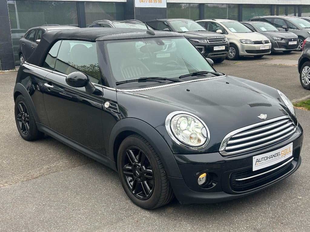 Mini Cooper Cabrio 1.6i, 2013, 84.750km, PDC, 12m Garantie, Auto's, 90 kW, Achterwielaandrijving, https://public.car-pass.be/vhr/de25883c-c173-43eb-8a2a-91735659b6d4