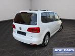 Volkswagen Touran 1.4 TSI 7-zits benzine, Auto's, Volkswagen, Monovolume, Zwart, 4 cilinders, Bedrijf