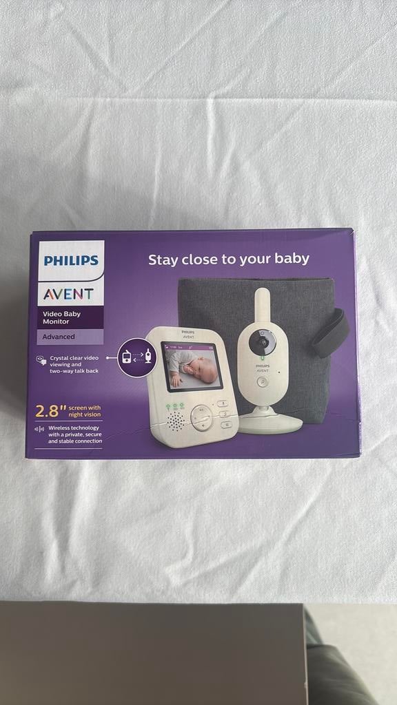 Babyfoon Philips, Ophalen of Verzenden, Nieuw, 250 meter of meer, Camera