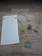 Chanel sieraden, Verzenden, Nieuw, Blauw, Met strass