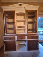 Meuble vitrine vaisselier  bibliothèque buffet, Maison & Meubles, 150 à 200 cm, Enlèvement, Utilisé, 200 cm ou plus