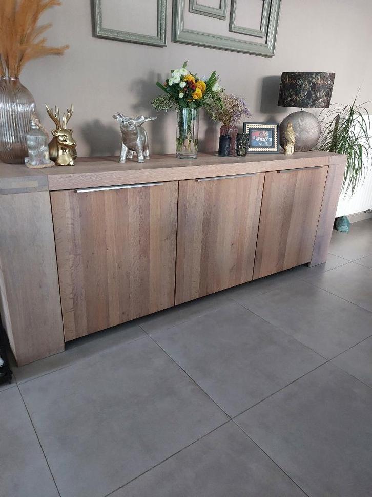 Eetplaats, Huis en Inrichting, Complete eetkamers, Zo goed als nieuw, 6 tot 8 stoelen, Ophalen