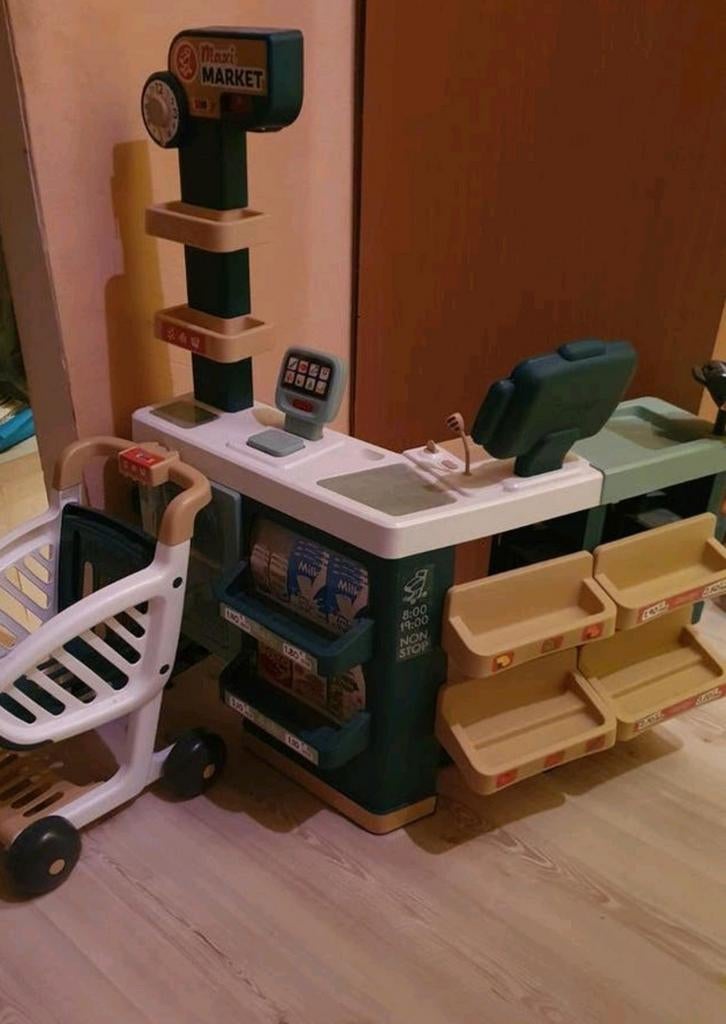 Smoby maxi market supermarkt, Ophalen
