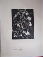 Jos Hendricks, houtsnede, Antiek en Kunst, Kunst | Etsen en Gravures, Ophalen of Verzenden