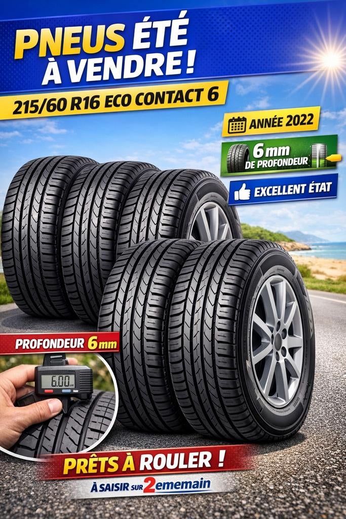 Banden 215 60 16, Zo goed als nieuw, Auto