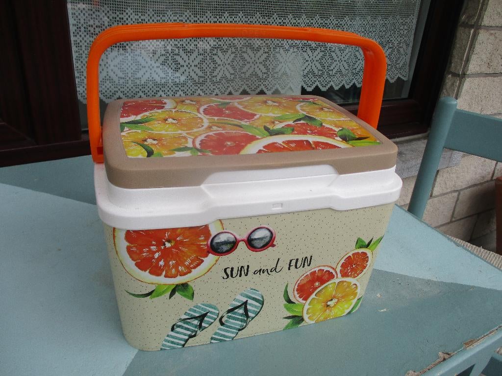 Kleine Koelbox Sun and Fun, Ophalen of Verzenden, Zo goed als nieuw, Koelbox, Koelelement