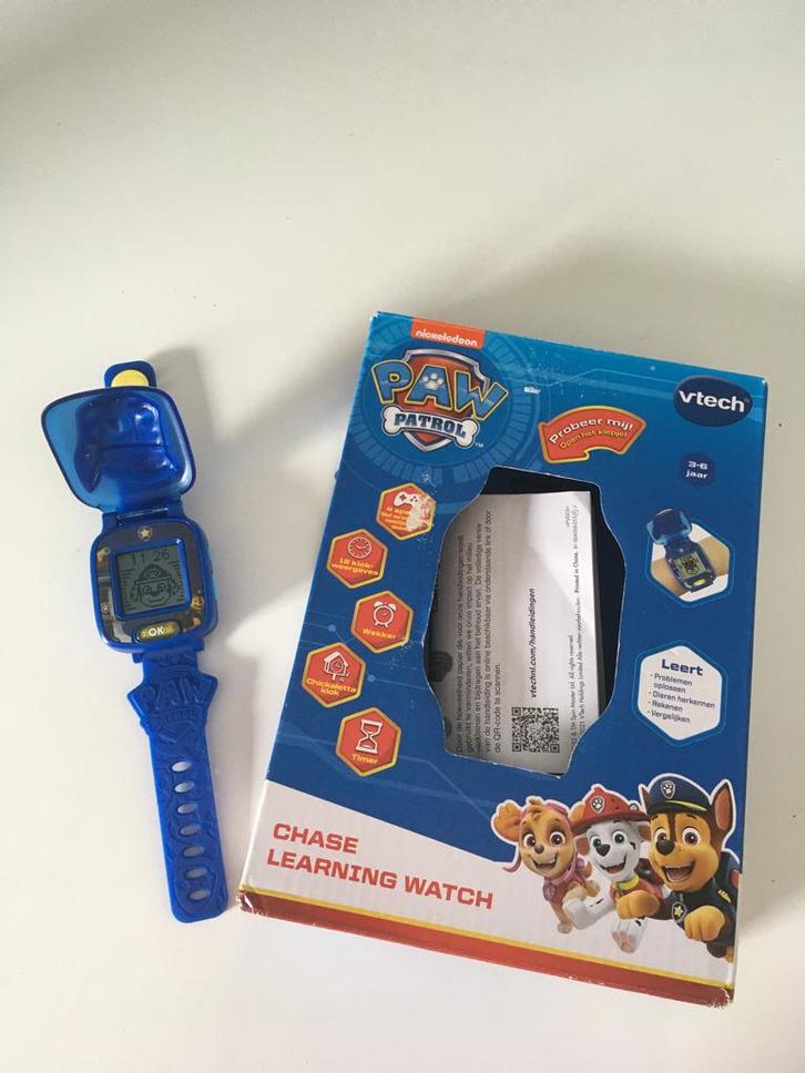 Vtech horloge Chase (Paw Patrol), Kinderen en Baby's, Speelgoed | Vtech, Zo goed als nieuw, 2 tot 4 jaar, Ophalen