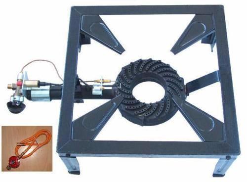 Wokbrander 10.5 kw - piëzo ontsteking en thermokoppel, Elektronische apparatuur, Kookplaten, Nieuw, Vrijstaand, Gas, Ophalen of Verzenden