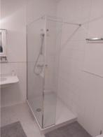 Inloopdouche 120x90cm: bak + glazen wand + grohe doucheset, Bricolage & Construction, Sanitaire, Enlèvement, Utilisé, Verre, Douche